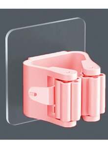 1/2/4/6/8pcs, Mop Holder, Mop Hook, Mop Clip, Wall Mounted Mop And Broom Storage Clip, Mop Hanging Rack, Multifunctional Tools Storage Clip For Bathroom Kitchen Garden, Cleaning Accessories, Household Gadgets No-Drill