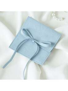 1/5/50 件超细纤维珠宝包装袋高品质珠宝礼品袋婚礼派对生日回礼品糖果袋耳环手链项链别致小型收纳袋礼品袋