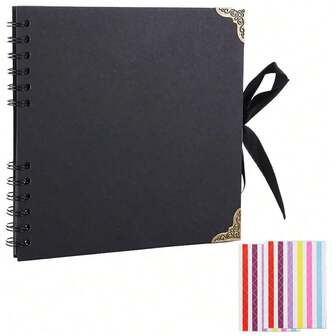 8x8英寸创意DIY剪贴簿手工记忆相册