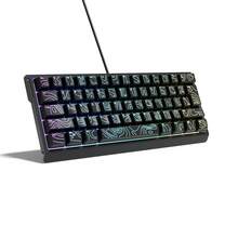 60% Gaming Keyboard, Numeric Keypad And Mouse Set. This Mini Gaming Keyboard Has 61 Keys And Features True RGB Backlighting. Detachable Type-C Cable, Suitable For PC Gamers, Typists, Travelers And Business Users. Portable And Compact, Making It An Ideal Choice For Christmas Gifts, New Year Gifts, Christmas Decorations, Children's Christmas Gifts, Family Gifts, And Year-End Gifts. - View 10