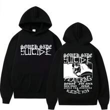 G59 Y2k Hoodies For Men Women Clothing Fashion Hip Hop Sweatshirts Vintage Harajuku Hooded Pullovers Streetwear - màu đen - Xem 1
