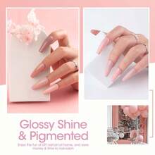 Esmalte de Uñas en Tono Rosado,6 Colores - Por defecto - Ver 3