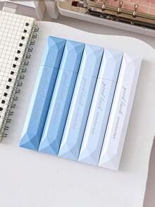 5pcs/Set Double-Sided Adhesive Tape, 360° Seamless Rotation, Suitable For Student Homework, Scrapbooking, DIY Crafts, Back To School Supplies, Office Supplies, Handmade Journals And Art Projects - Multicolor - View 7