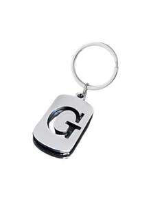 1 قطعة سلسلة مفاتيح حرف من A إلى Z مفرغة، تميمة من سبيكة لامعة، سلسلة مفاتيح، حلقة حقيبة، تميمة حقيبة الظهر، تعليق للسيارة، بسيطة، إكسسوارات محفظة وحقيبة يد، فردية ومتعددة الاستخدامات لحقيبة الظهر والسيارة والشارة العسكرية، للنساء والرجال والأصدقاء والعائلة والصديقات، هدايا عيد الميلاد وأعياد رأس السنة - متعدد الألوان - مشاهدة 19