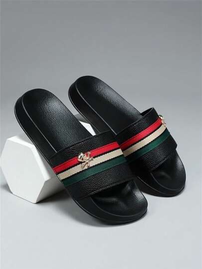 Sandalias deportivas para hombres, suela gruesa de EVA, pantuflas casuales ligeras para interiores/exteriores, chanclas de verano para exteriores, playa y ocio