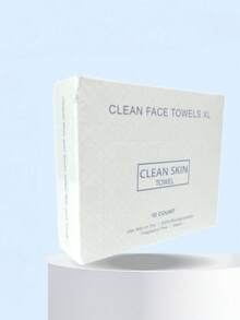 CLOUDROL 1 Box 25*30cm Disposable Thicker Facial Cleansing Wipes, 50 Sheets/Box, Cleanse Skin