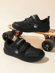 Kids' Casual Shoes, Wide Toe Box, Lightweight & Comfortable, Suitable For Boys & Girls Daily Casual And Outdoor Sports, All Season - Black - View 4