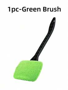 1pc Car Windshield Defogging Cleaning Brush, Windshield Wiper Tool And Glass Cleaner, This Multifunctional Tool Combines Defogging Brush And Windshield Wiper Function To Efficiently Clean And Restore Visibility.