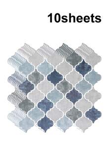 2/10-Sheet Backsplash Peel And Stick Tile, Self Adhesive Vinyl Wall Tiles, Stick On Backsplash For Kitchen, Bathroom,RV (Thicker Design) Room Decor Home Decor Wall Decor Bathroom Bathroom Decor Wall Paper Wallpapers - Multicolor - View 11