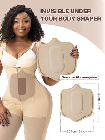 larrycard 1 pieza Tabla de compresión plana para abdomen y cintura que da forma y adelgaza