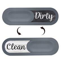 1 件装洗碗机磁铁标志 - 清洁和脏污指示器，时尚通用家居装饰磁铁，强力磁铁，也可用于冰箱最佳礼物 - 彩色 - 查看 23
