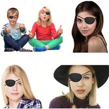 Monocular Black Eye Patch, Washable, Amblyopia, Medical Eye Patch, Suit Adults And - 1 - View 2