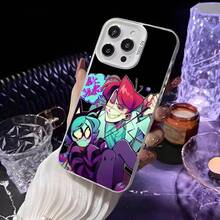 Funda de teléfono Anime P-Psychocuties Mimi para 17 16 15 14 13 12 11 Pro Max, cubierta blanca mate láser metálica aurora - z7 - Ver 2