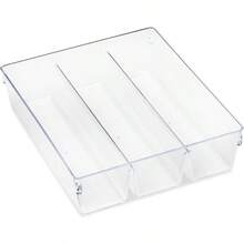 67897095 Clear 3SECTION DRAWER ORGANIZER - Clear - View 1