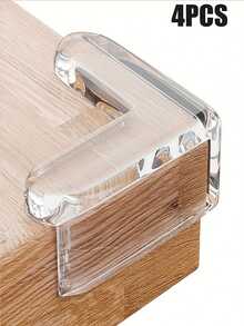 4/8/12/24 Stück transparente Eckenschutz - hochfester Klebstoff, geeignet für Tische, Möbel, Glas, Schränke usw. - Verschiedenfarbig - Übersicht 9