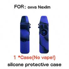 适用于 OXVA Nexlim 的高品质硅胶保护套，防摔防刮，轻薄亲肤，防滑握感，是圣诞节和万圣节的理想礼物。 - 彩色 - 查看 7