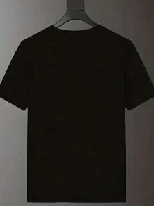 Camisetas para hombres TL2G - Negro - Ver 3