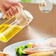 1pc 16oz Oil Bottle Sprayer - 470ml Olive Oil Sprayer, 2-In-1 Oil Sprayer And Dispenser, Cooking Oil Sprayer, Salad Sprayer, Kitchen Gadgets