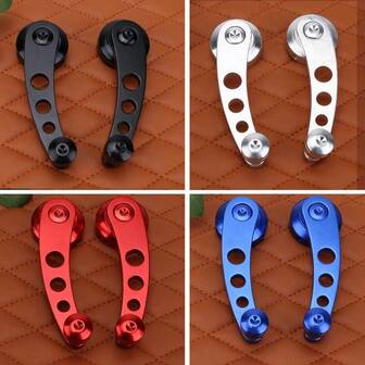 1 Set Universal Window Handle Winch] 1 Set To Upgrade Your Car Windows, With This Universal, Aluminum Alloy Window Handle Winch