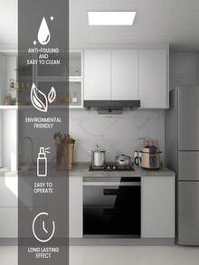 Jue-Fish 100g Kitchen Protective Cleaning Powder, Cleaning Powder For Kitchen Exhaust Fan, Stove, Faucet Oil Stains And Dirt, Contains Decyl Glucoside, Olive Oil Unsaponifiables, Lemon Fruit Extract - Multicolor - View 7