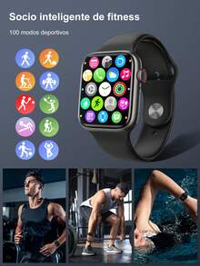 Smartwatch T800 Pro Max smartwatch 1 99 pantalla modo ocio modo deportivo varios colores opcionales reloj inteligente deportivo pantalla completa reloj digital seguimiento actividad - Blanco - Ver 6