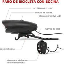 Bicycle Horn - Black - View 10