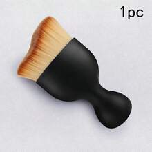 1Pc Car Interior Detail Cleaning Brush/Auto Dust Removal Brush - Solid Color, Soft Bristle Scratch-Free Detail, Durable Nylon Bristle Material, Deep Clean Panels/Vents/Leather/Interior Gaps Function, Practical Functional Style Car Interior Detail Cleaning Brush - For Car Care/Maintenance/Father's Day/Housewarming/New Year Gift Use - Multicolor - View 9