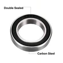 6802 - 2RS Deep Groove Ball Bearing Double Sealed 1180802, 15mmx 24mmx 5mm Carbon Steel Bearings Pack Of 2 - 15mmx24mmx5mm - View 2