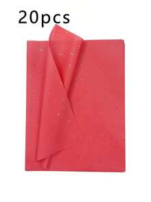 10 Sheets Christmas Glitter Tissue Wrapping Paper, Red, Green Sparkling Glitter Tissue Paper For Gift Wrapping, Holiday Decorations, Party Favors, Festive Party Supplies, Christmas Wrapping Accessories, Christmas Decoration
