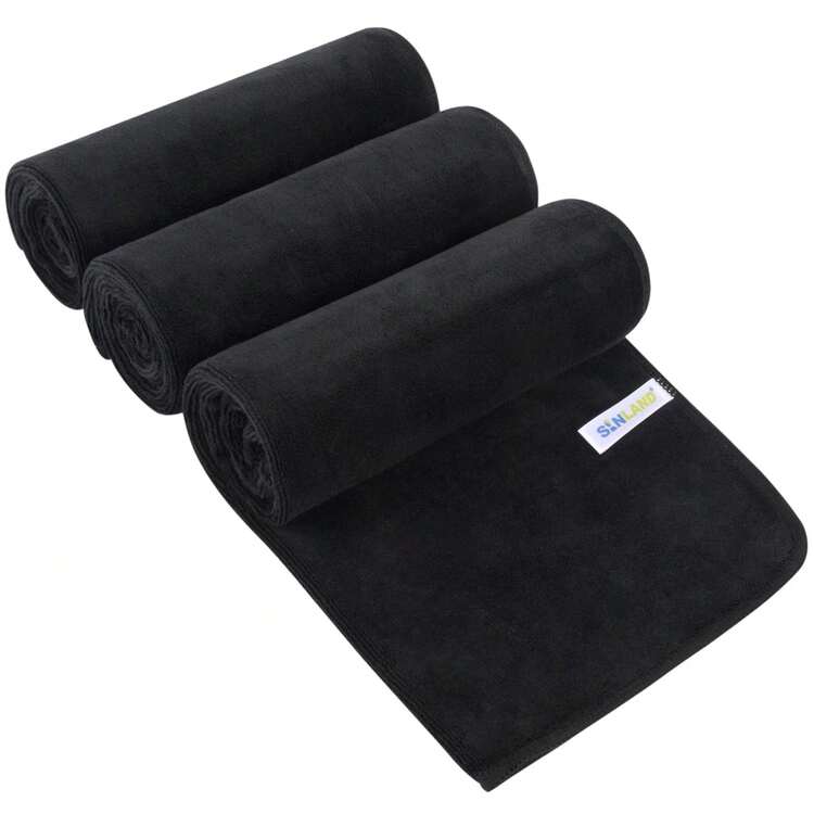 柔らかいフェイスタオル 瞬間吸水 速乾マイクロファイバースポーツ