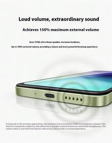 Xiaomi 小米 Redmi 14R 5G 智能手机，大屏幕高刷新率，适合老年人和学生，音量大 - 紫色 - 查看 10