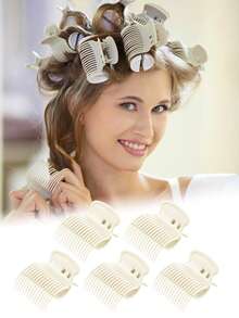 مشبك صالون الحلاقة للتجعيد والصبغ، مشبك مقاوم للحرارة، مشبك خاص لتصفيف الشعر، قضيب تسخين، مشبك مقاوم للحرارة للعناية بالشعر بالتجعيد والتزييت، أدوات تصفيف الشعر.