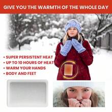 Outdoor Hand & Foot Warmer Patches, Portable Heating Pads For Winter