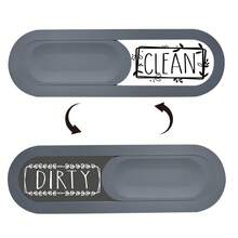 1 件装洗碗机磁铁标志 - 清洁和脏污指示器，时尚通用家居装饰磁铁，强力磁铁，也可用于冰箱最佳礼物 - 彩色 - 查看 22