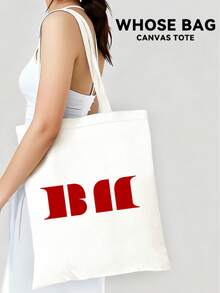 Kpop Idol BBMONSTER/MONSTIEZ/HELLOMONSTERS Idol Signature Bag RAMI,AHYEON,RORA,ASA,RUKA,CHIQUITA,PHARITA Fan Support Tote Bag,Handbag, Reusable Shopping Bags, Foldable Large Capacity Casual Grocery Bags,Tote Bag