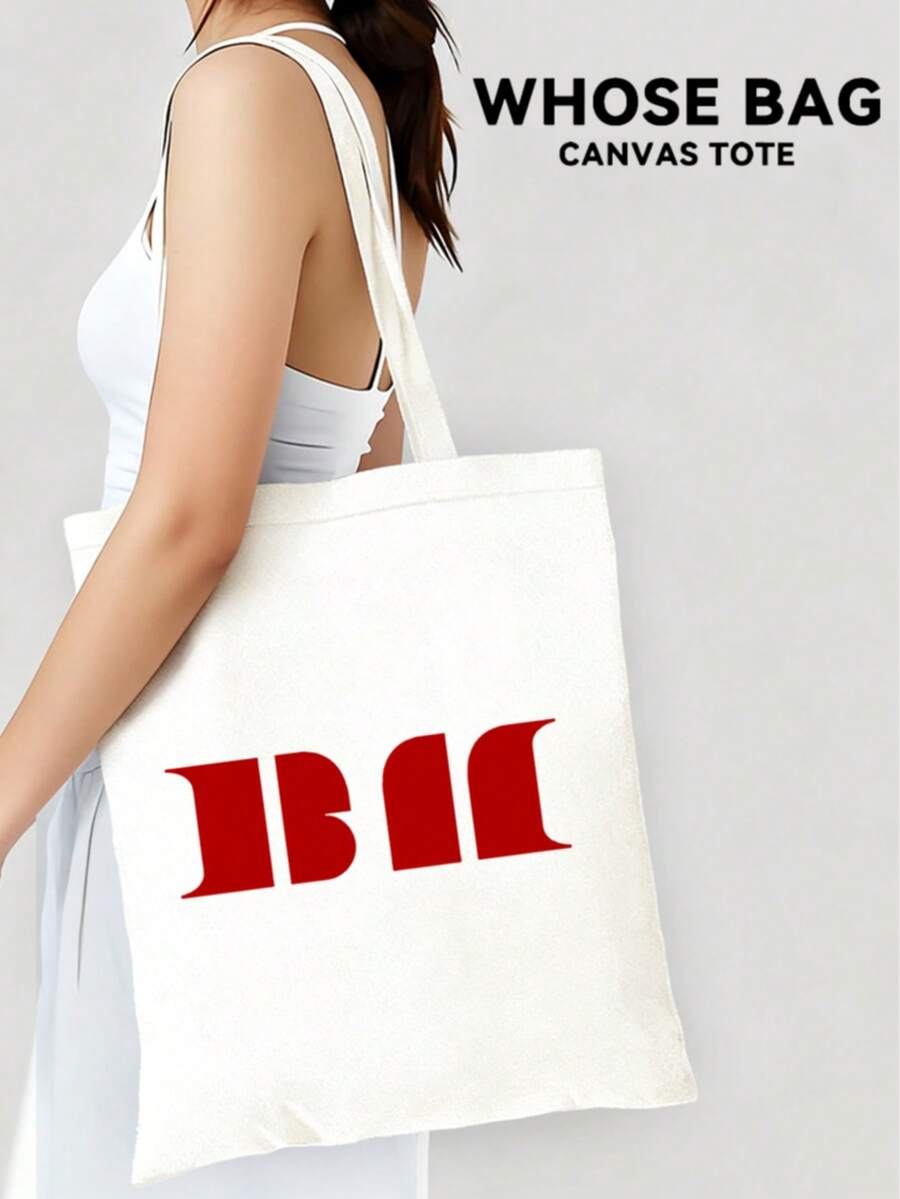 Kpop Idol BBMONSTER/MONSTIEZ/HELLOMONSTERS Idol Signature Bag RAMI,AHYEON,RORA,ASA,RUKA,CHIQUITA,PHARITA Fan Support Tote Bag,Handbag, Reusable Shopping Bags, Foldable Large Capacity Casual Grocery Bags,Tote Bag
