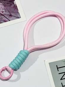 Woven Keychain Pendant, Universal Phone Wrist Strap, Sports Fan Phone Lanyard