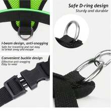 Cat Chest Straps And Leash Straps, Anti-Escape Adjustable Soft Net Cat Straps And Chest Strap Sets, Suitable For Various Types Of Cat Vests - Multicolor - View 5