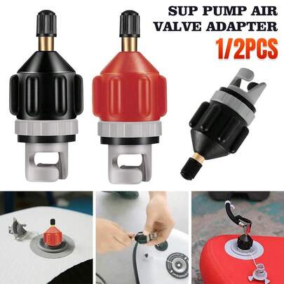 2PCS For Paddle Board  Compressor Pump Adapter Inflatable Air Valve Adapter Boat