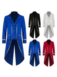 Men's Costume Robes, Cloaks, And Jackets - 綠色 - 查看 2