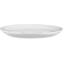 Alessi AGV29 79 All Time Saucer For Teacup Bone China White Set Of 4 - White - View 1