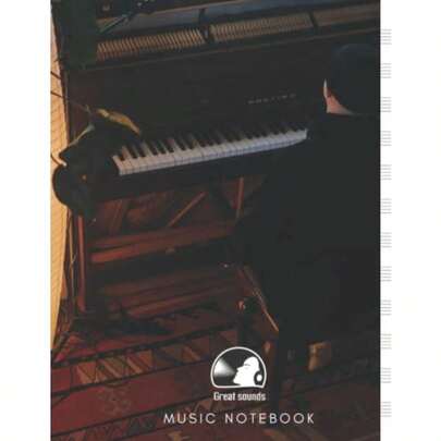 Music Notebook Great Sounds Collection Number 5. Blank Sheet Composition Manuscript Staff Paper. Lined Composition Manuscript With Tablature Sheet... Size 8 5 X11 Perfect Companion For Musicians