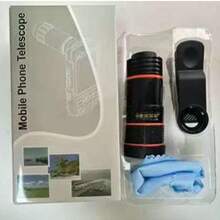 1pc Universal 8X Telephoto Lens Attachment, Clip-On Long Focal Length Lens For Smartphones And Tablets, High Definition Zoom Camera Lens