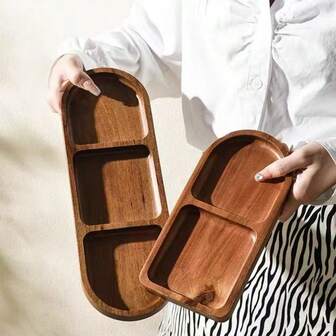 1/2/3件套红木托盘，奶酪托盘，食物盘，早餐托盘，酒店、餐厅、厨房必备托盘，水果托盘，咖啡托盘，茶托盘，小吃托盘，寿司托盘，客厅装饰，适用于酒店、餐厅、家庭水果、甜点、小吃、开胃菜供应，节日、感恩节、新年、婚礼糖果盘、圣诞节小礼物，酒店、家居必备