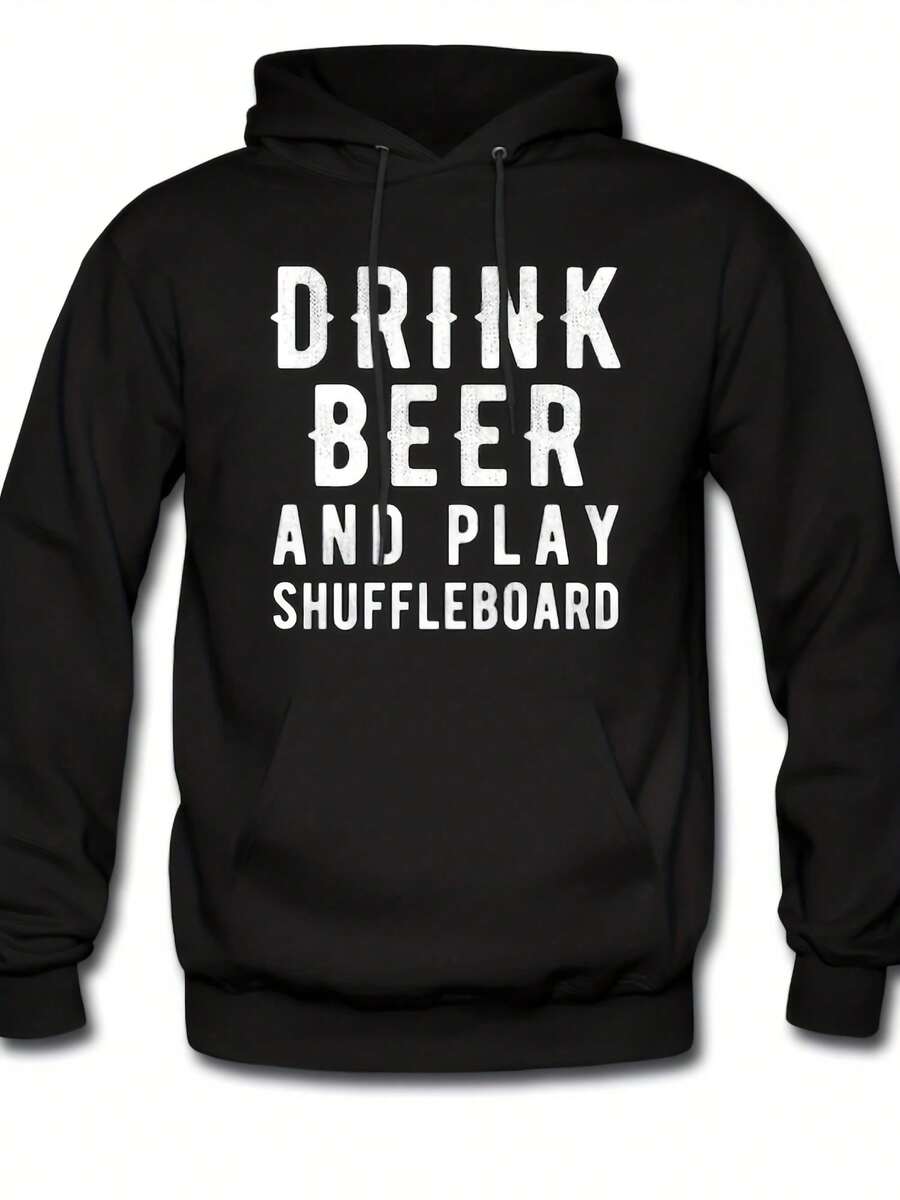 Shuffleboard Sweater. Shuffleboard Lover Hoodie. Shuffleboard Player Sweatshirt. Beer Pullover. Shuffleboard Hoodie #OH390,Autumn/Winter Hoodie Autumn Set - 款式7 - 查看 1