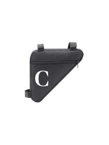 1pc Printed With White Letters A-Z Waterproof Bicycle Triangle Bag Front Frame Bag Handlebar Mount, Bicycle Storage Triangle Bag, Mountain Bike Bag, Triangle Bike Pocket, Frame Mount. Bicycle Accessories, Water Bag, Backpack For Cycling, Gym, Exercise, Outdoor Sports. Waterproof, Lightweight, Large Capacity, Portable. Essential Accessories, A Perfect Gift For Family, Friends, And Loved Ones, Perfect For Christmas And Thanksgiving. - Multicolor - View 15