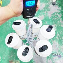 1pc Foldable Cup Holder, Portable Party Wine Glass Coffee Cup Plastic Carrier, Creative Cup Holder - Multicolor - View 3