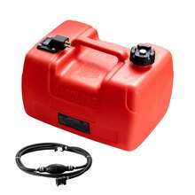 Boat Fuel Tank, 3.17-Gallon/12-L Marine Outboard Transfer Tank, Transfer Tank With 9.8ft Hose, Gauge For Outboard Engine, Yacht, Fishing Boat, Deck, Red - 3.17-gallon/12-l - View 8
