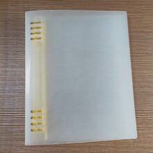 A4/A5/B5 Minimalist PP Transparent Matte Spiral Binder Cover - Binder Cover - View 12