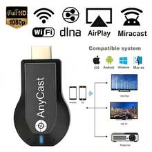 Playbox Electronics TV Stick Anycast M2 Plus - Transmisor Inalámbrica para Smart TV y Conexión Rápida y Estable PLAYBOX PBTP02 - Negro - Ver 7